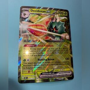 Decidueye EX 15/197 OVERSIZED Pokémon Card